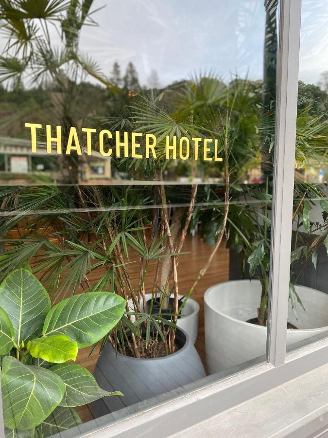 Thatcher Hotel Hopland Exteriör bild